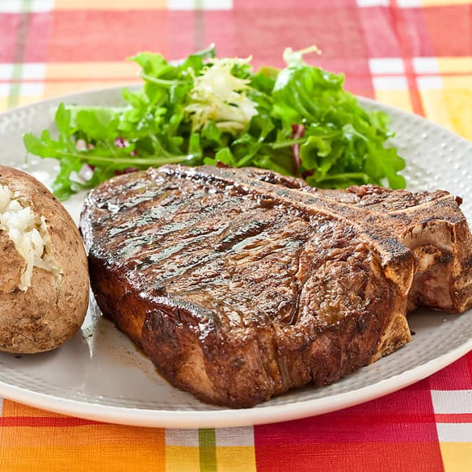 Grilled Bone-In Steaks