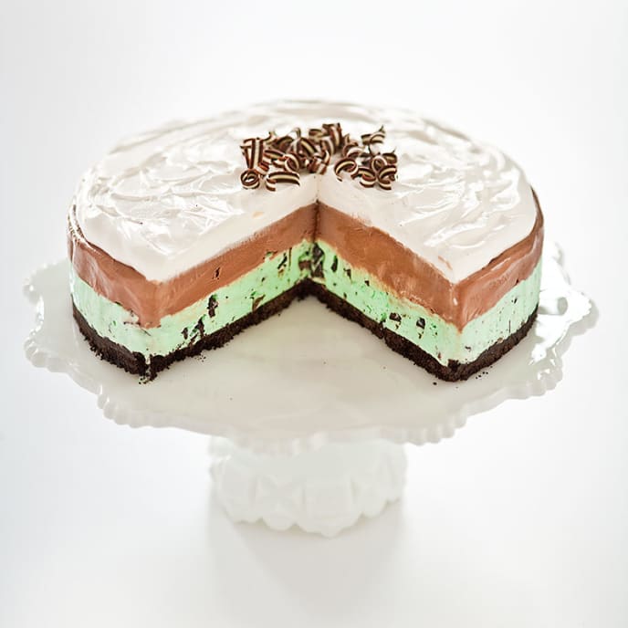 Grasshopper Ice Cream Cake