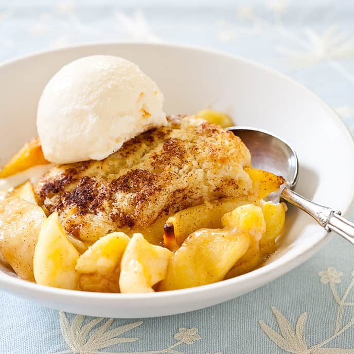 Make-Ahead Apple Cobbler