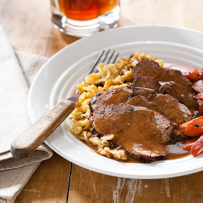 German Pot Roast (Sauerbraten) | Cook&amp;#39;s Country Recipe