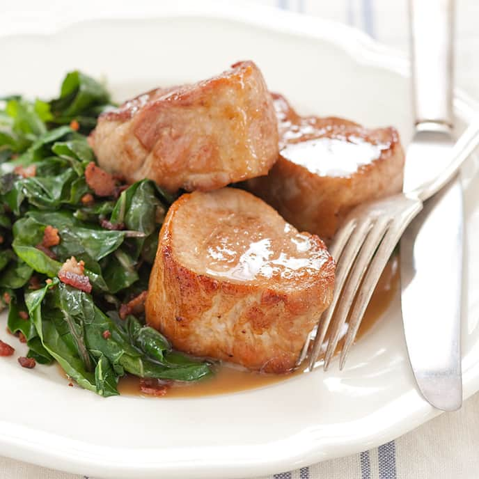 Tennessee Pork with Greens