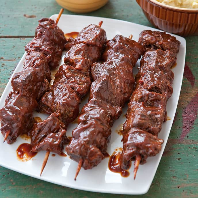 Slow-Cooker Barbecued Beef Tips