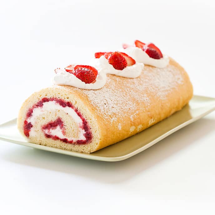 Strawberry Shortcake Roll