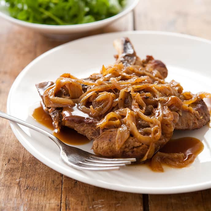 Smothered Pork Chops Americas Test Kitchen Recipe