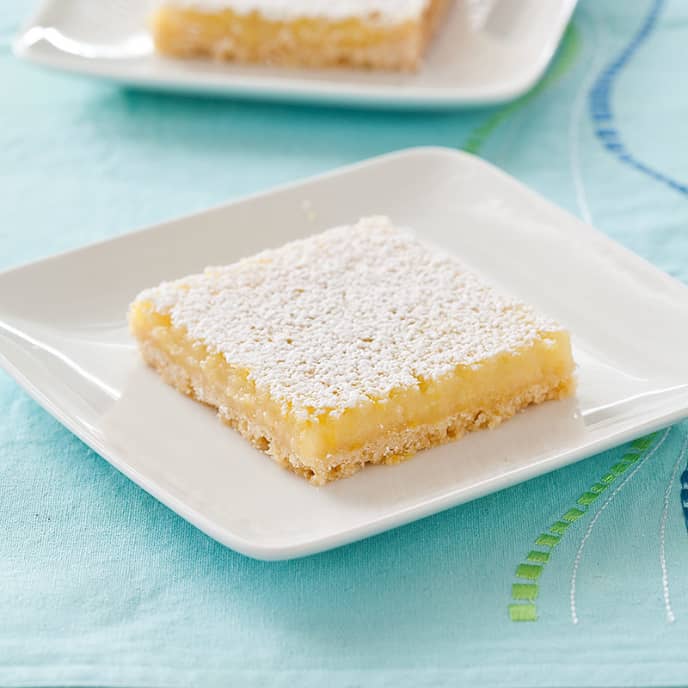 Reduced-Fat Lemon Squares