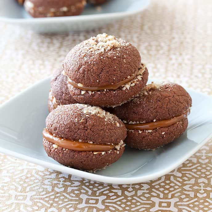 Noche Buena Chocolate Sandwich Cookies