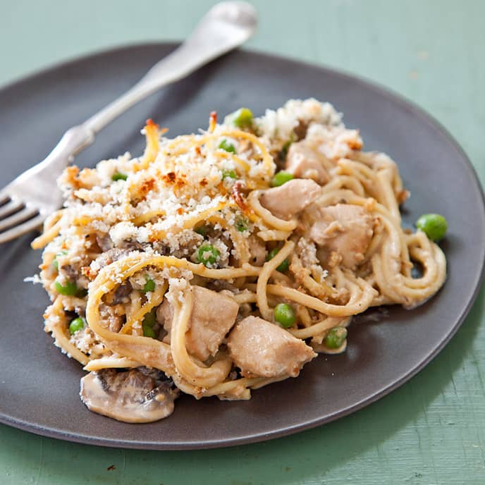 Reduced-Fat Chicken Tetrazzini