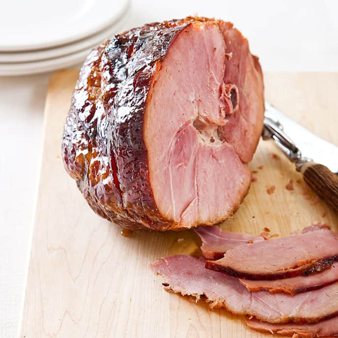 Slow-Cooker Holiday Glazed Ham