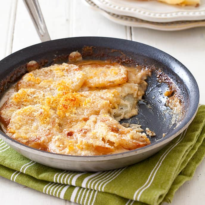 Cheesy Scalloped Potatoes for Two