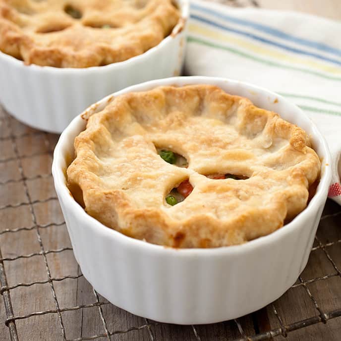 Chicken Pot Pie for Two America's Test Kitchen Recipe