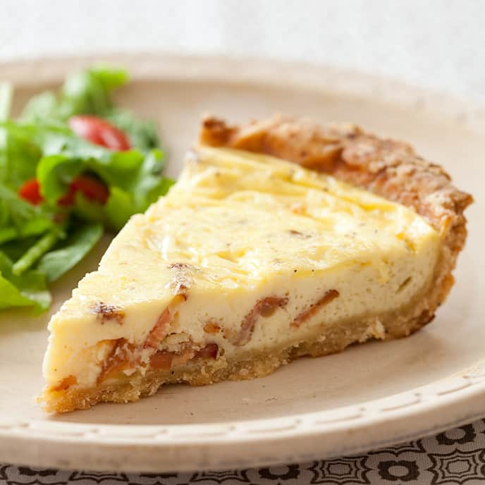 Reduced-Fat Quiche Lorraine