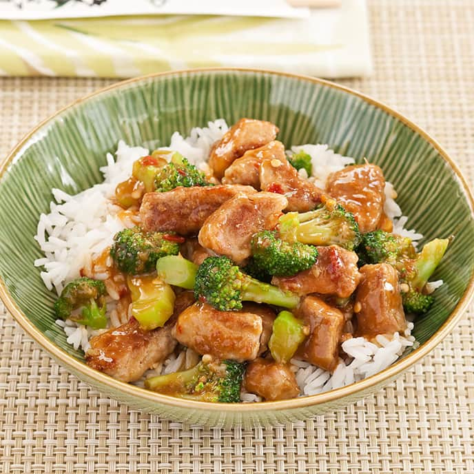 Spicy Pork and Broccoli Stir-Fry