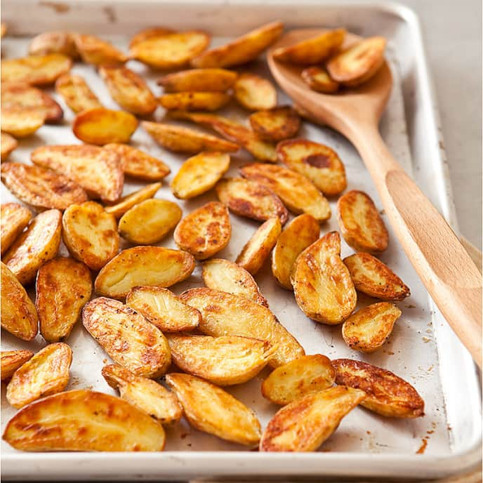 Crisp Roasted Fingerling Potatoes