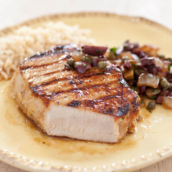 Easy Grilled Boneless Pork Chops America's Test Kitchen Recipe