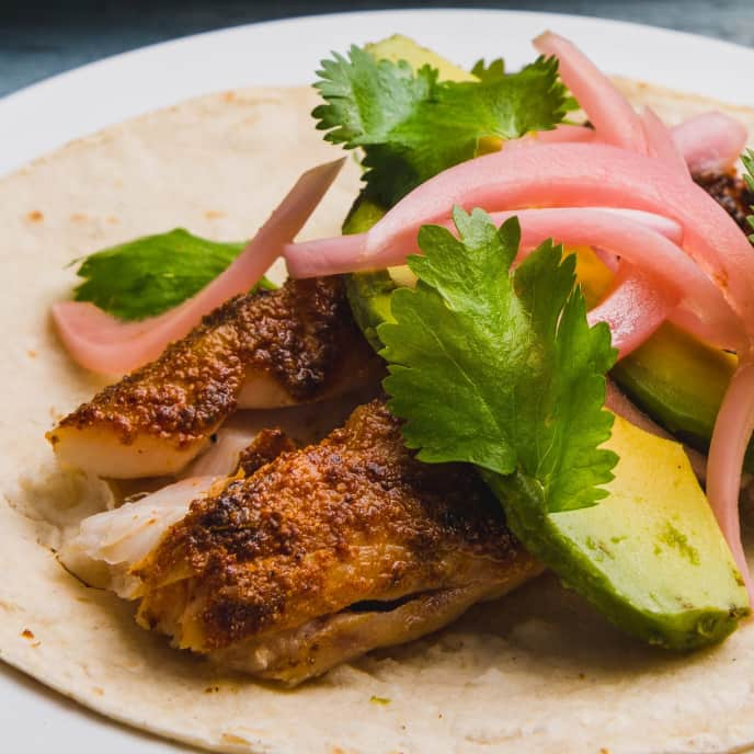 Broiled Spice-Rubbed Snapper for Two