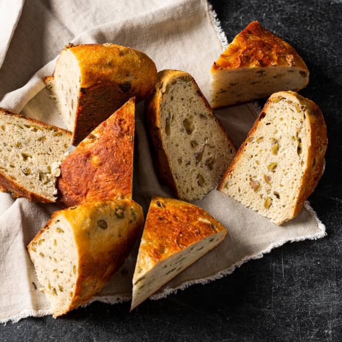 Olive Parmesan Bread