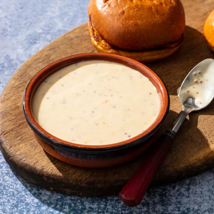 ApricotMustard Burger Sauce America's Test Kitchen Recipe