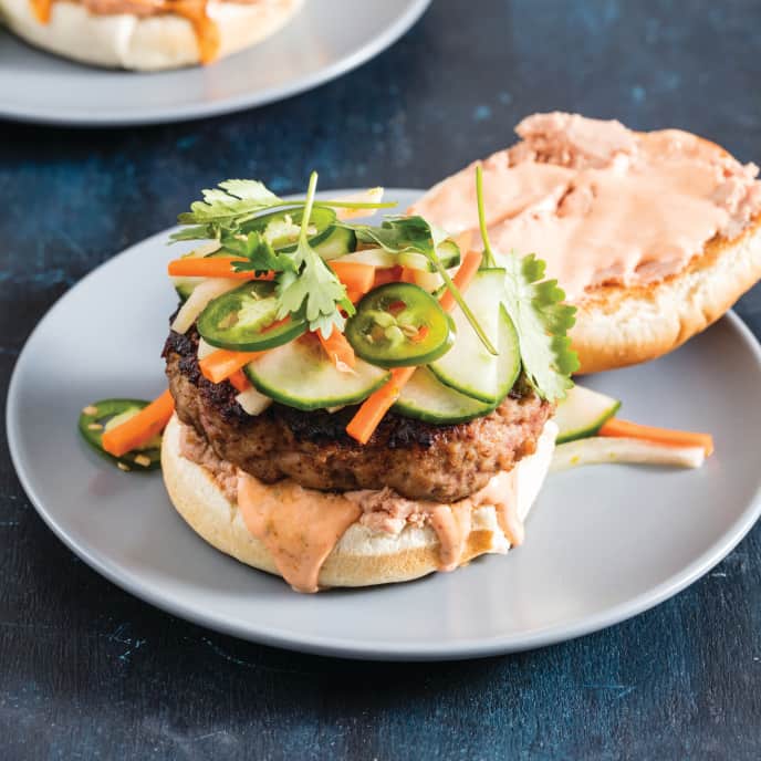 Banh Mi Burgers America's Test Kitchen Recipe