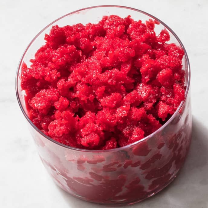 Raspberry Granita