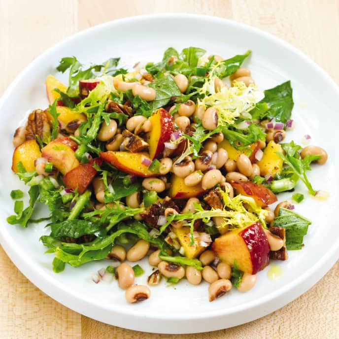 BlackEyed Pea Salad with Peaches and Pecans America's Test Kitchen