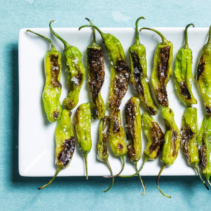 Blistered Shishito Peppers