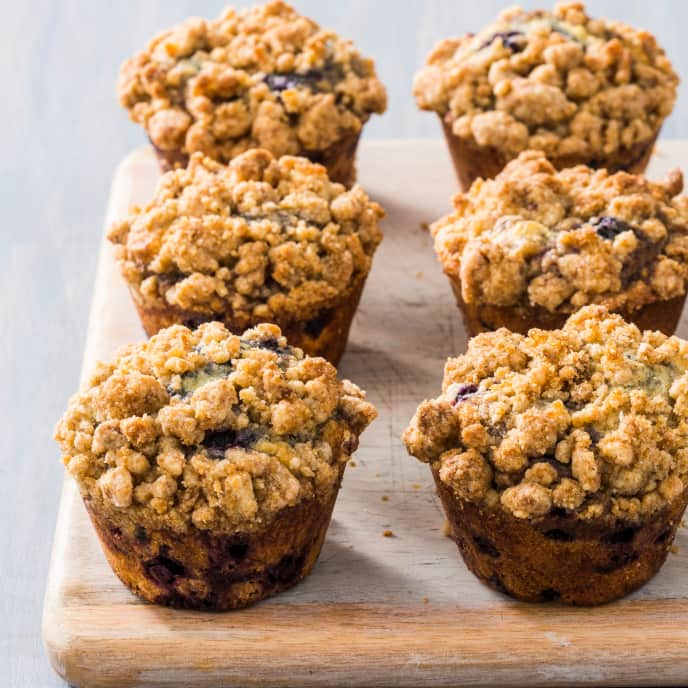 Blueberry Streusel Muffins