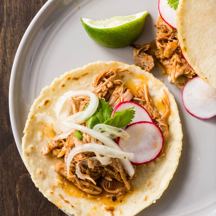 Braised Turkey Tacos