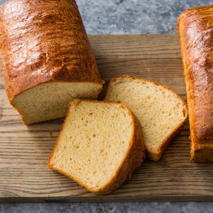 Brioche Sandwich Loaves