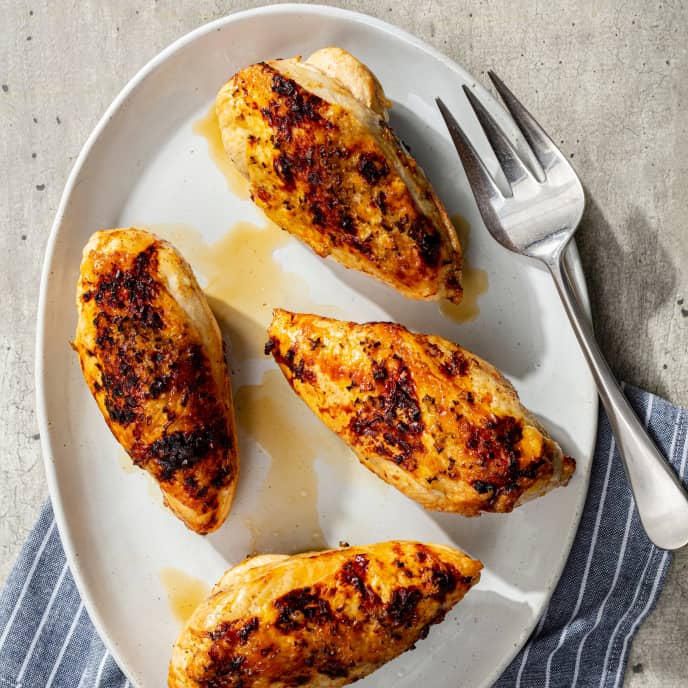 AirFryer Brown SugarBalsamicGlazed BoneIn Chicken Breast America