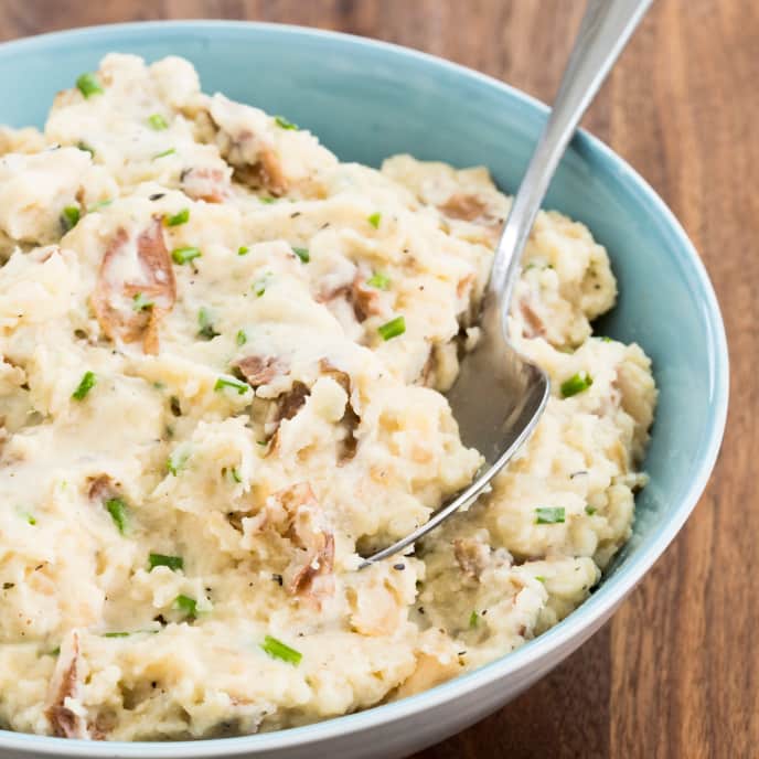 Smashed sales red potatoes