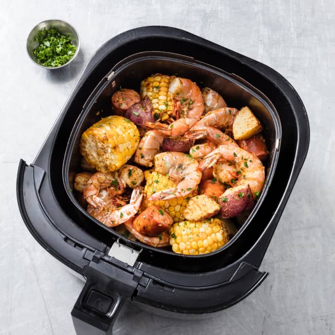 Air-Fryer South Carolina-Style Shrimp Bake | America's ...