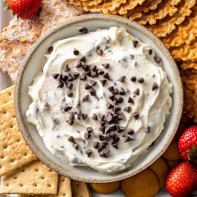 Chocolate Chip–Orange Cannoli Dip