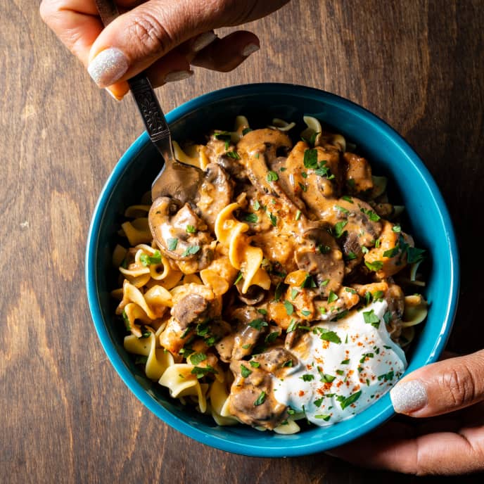 Chicken Stroganoff