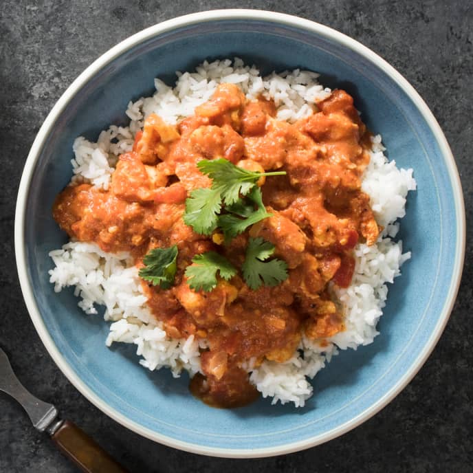 Chicken and Cauliflower in Garam Masala–Tomato Sauce