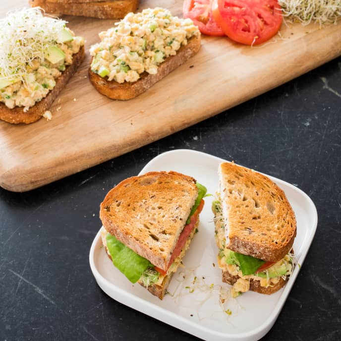Vegan Chickpea Salad Sandwiches | America's Test Kitchen