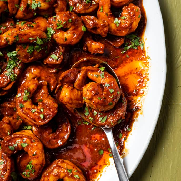 Chile-Garlic Shrimp