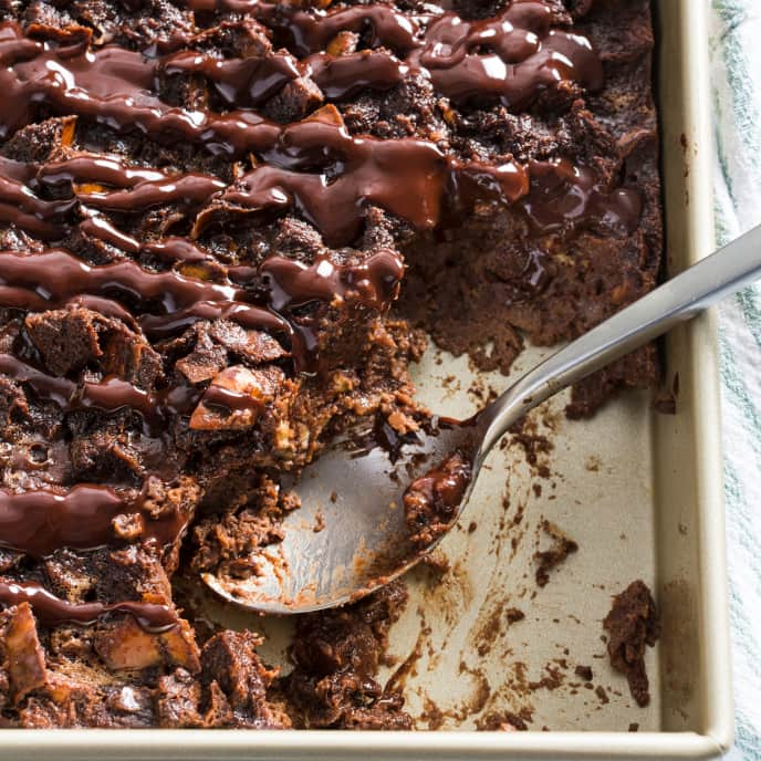 Chocolate Bread Pudding