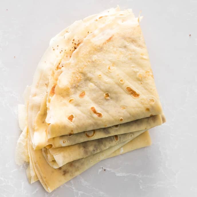 Crepes with Chocolate and Orange America's Test Kitchen Recipe