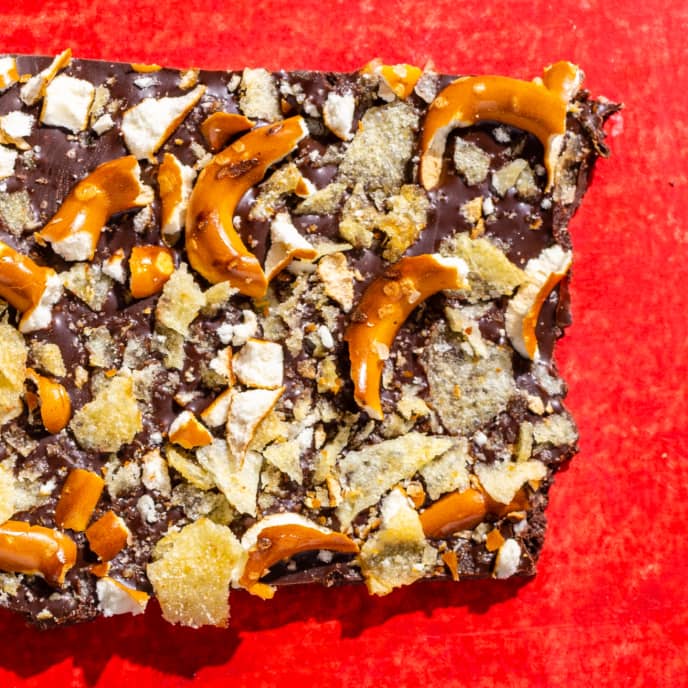 Salty Snack Bark