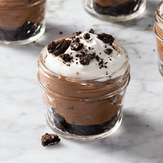 Chocolate Cream Pie in a Jar