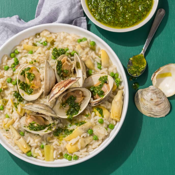 Instant Pot Clams with Brothy Rice America's Test Kitchen Recipe