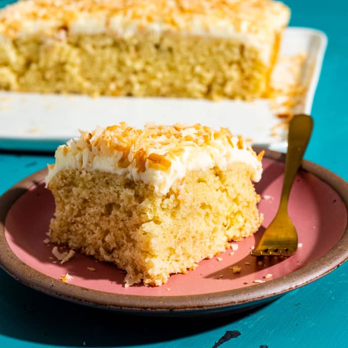 Coconut Snack Cake