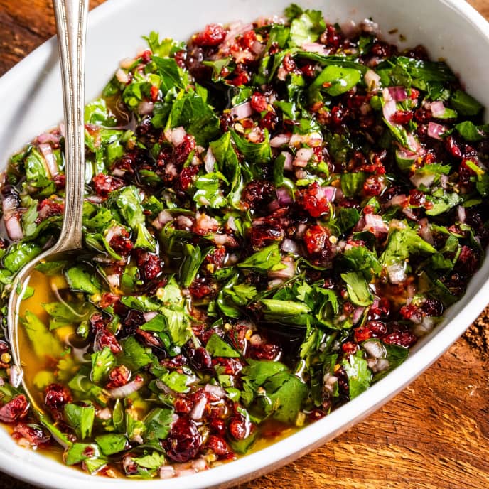 Cranberry Chimichurri