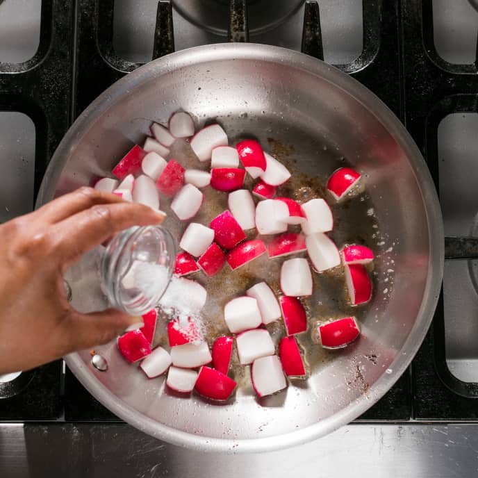 Sautéed Radishes