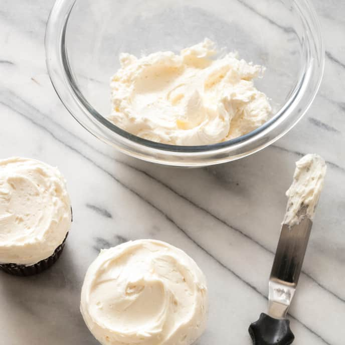 Food-Processor Vanilla Frosting