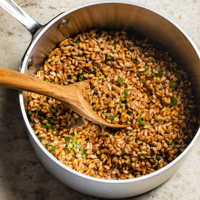 Basic Farro Pilaf