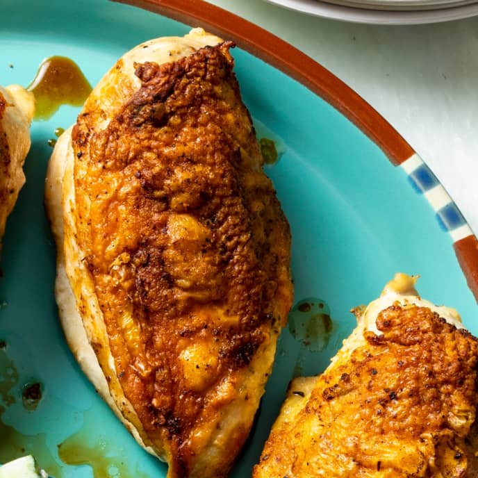 Spicy Feta-Stuffed Chicken Breasts