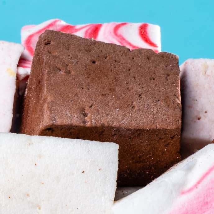 Fluffy Mocha Marshmallows