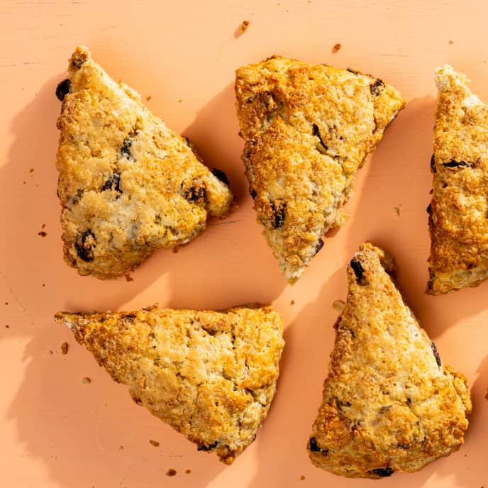 AirFryer MakeAhead Fruit, Nut, and Oat Scones America's Test