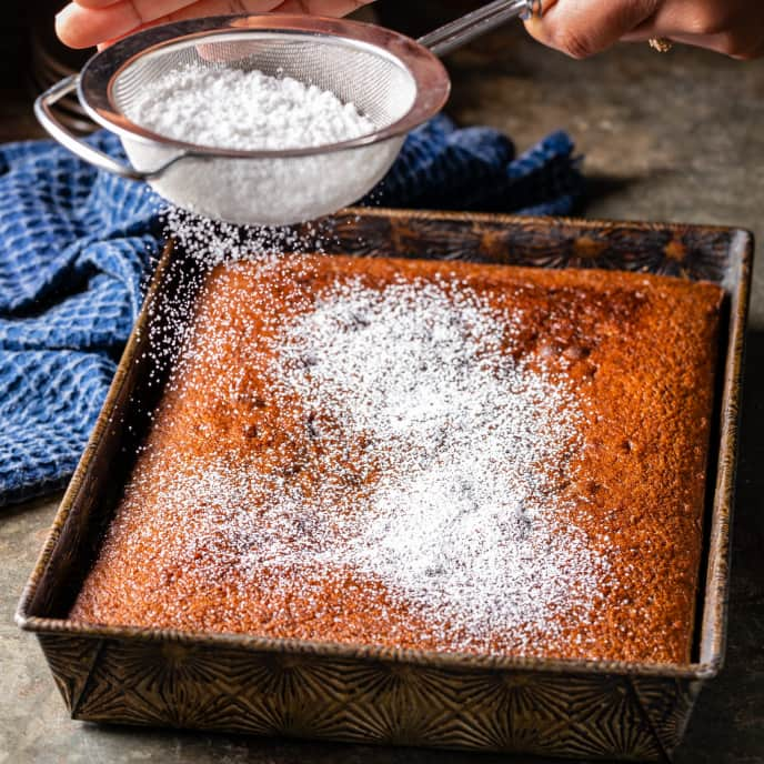 Gingerbread Snack Cake